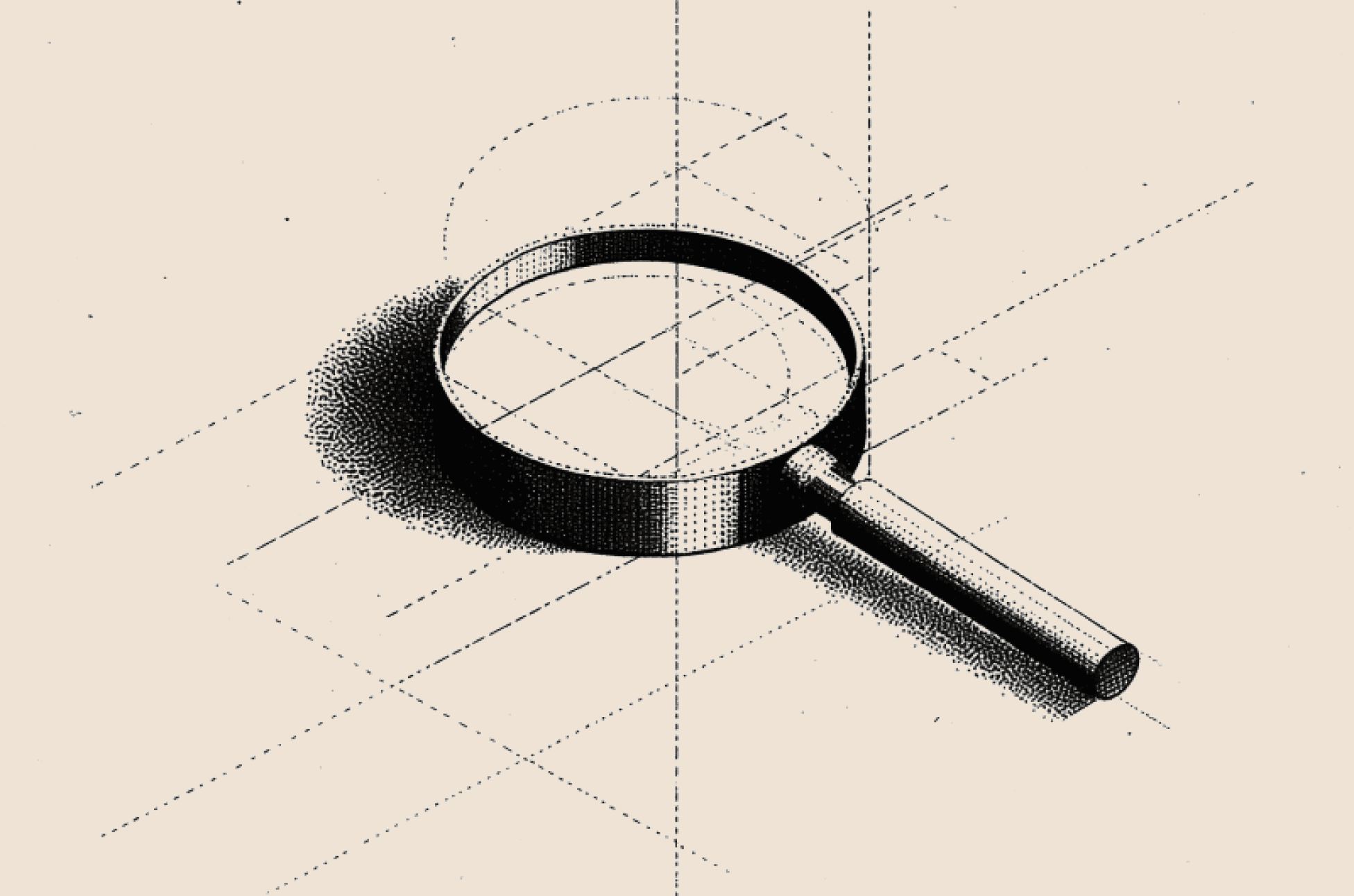 Magnifier illustration representing field testing rigor
