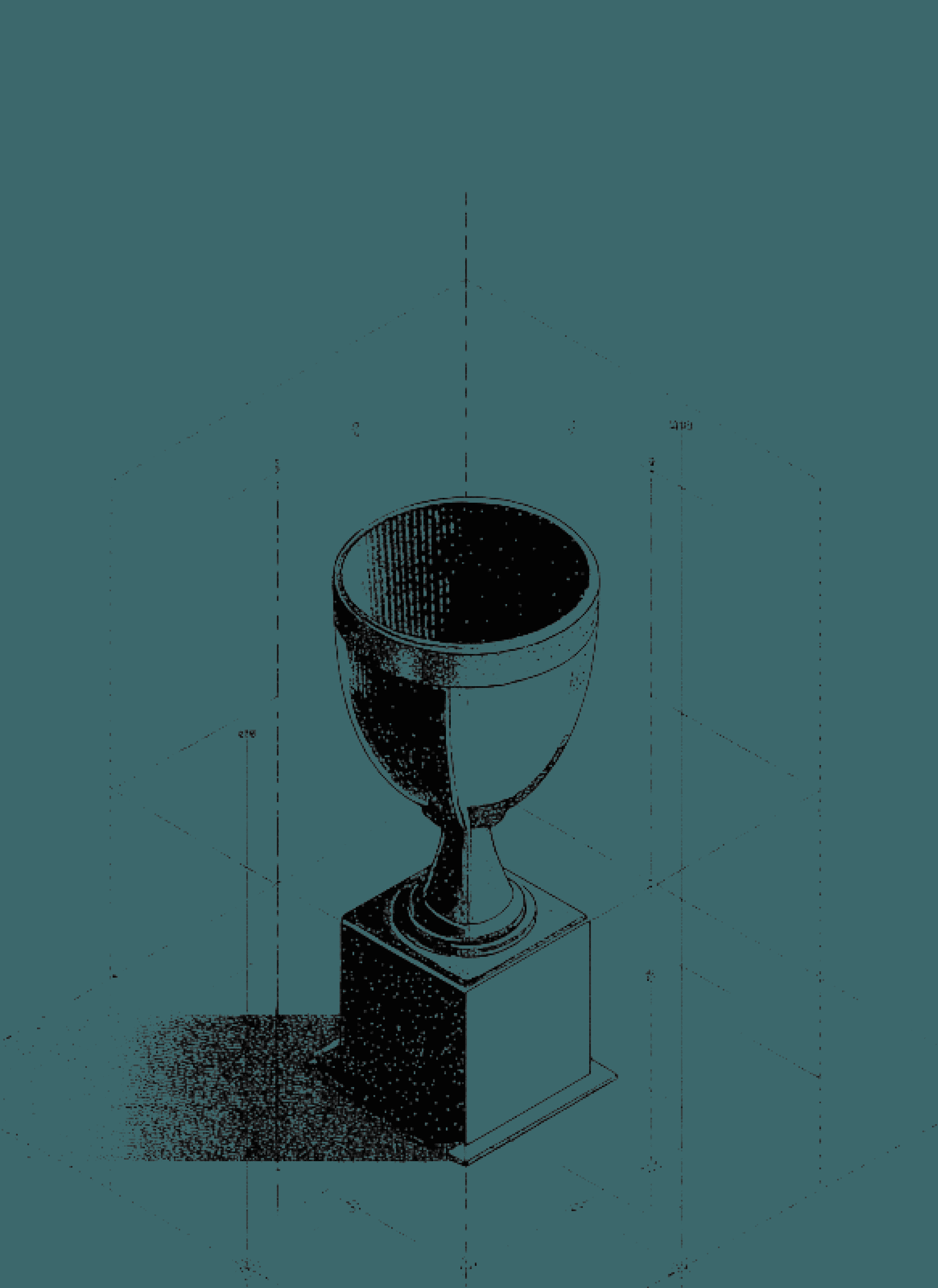 Trophy illustration for the Department of Energy grand prize